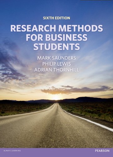  - Research Methods for Business Students