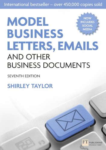  - Model Business Letters, Emails and Other Business Documents