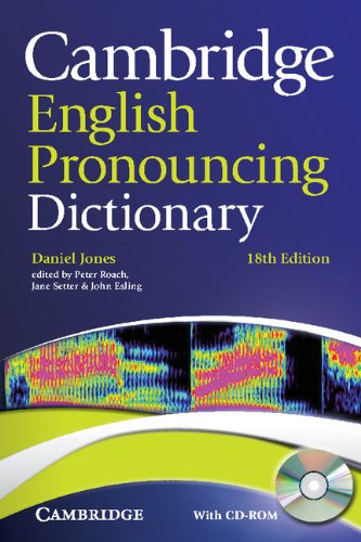  - Cambridge English Pronouncing Dictionary with CD-ROM