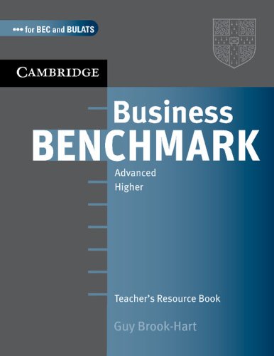  - Business Benchmark: Advanced Higher: Teacher's Resource Book