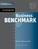  - Business Benchmark. C1. BEC Higher Edition. Audio CD: Advanced