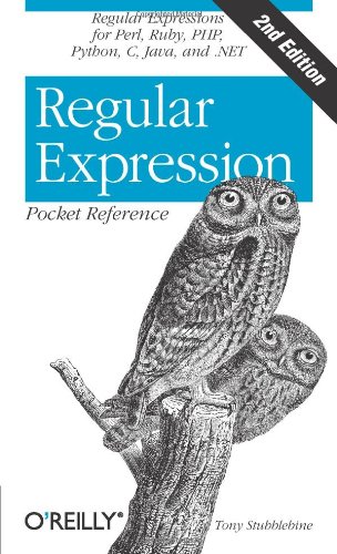  - Regular Expression Pocket Reference (Pocket Reference (O'Reilly))