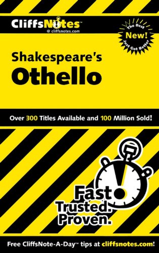  - Othello (Cliffsnotes Literature Guides)