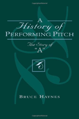  - A History of Performing Pitch: The Story of 'a'