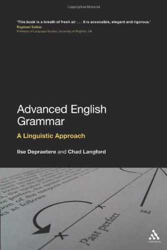  - Advanced English Grammar: A Linguistic Approach