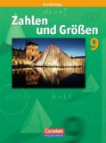  - Zahlen und Größen - Sekundarstufe I - Brandenburg: 9. Schuljahr - Arbeitsheft mit eingelegten Lösungen und CD-ROM