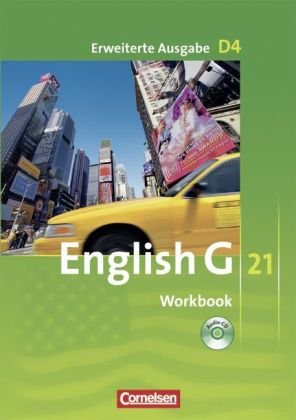  - English G 21 - Erweiterte Ausgabe D: Band 4: 8. Schuljahr - Workbook mit CD