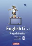  - English G 21 - Ausgabe A: Band 2: 6. Schuljahr - Workbook mit CD