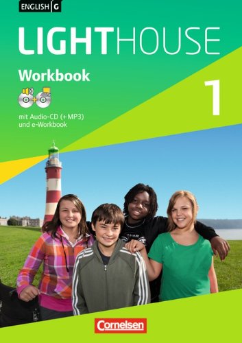  - English G LIGHTHOUSE - Allgemeine Ausgabe: Band 1: 5. Schuljahr - Workbook mit CD-ROM (e-Workbook) und CD: Mit MP3 und WMA