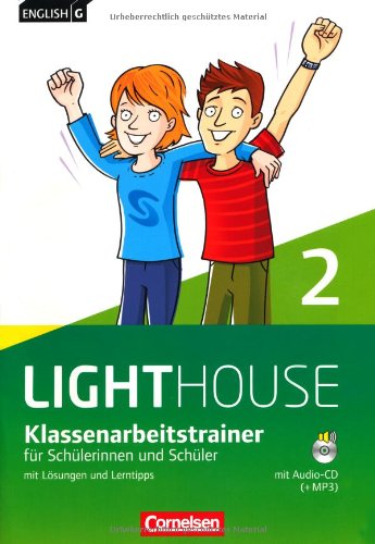  - English G LIGHTHOUSE - Allgemeine Ausgabe: Band 2: 6. Schuljahr - Klassenarbeitstrainer mit Lösungen und CD-Extra: CD-ROM und CD auf einem Datenträger