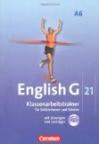  - English G 21 - Ausgabe A: Abschlussband 6: 10. Schuljahr - 6-jährige Sekundarstufe I - Vokabeltaschenbuch