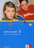  - deutsch.punkt. Sprach-, Lese- und Selbstlernbuch: deutsch.punkt  3. Arbeitsheft. 7. Schuljahr. Gymnasium: zu allen Lernbereichen - Schwerpunkt ... mit Aufgaben zur Lernstandsüberprüfung: BD 3