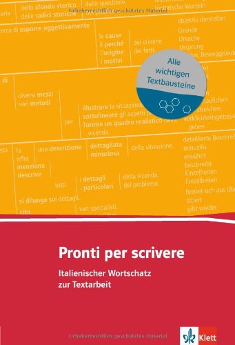  - Pronti per scrivere (A2-B2): Lernwortschatz zur Textarbeit