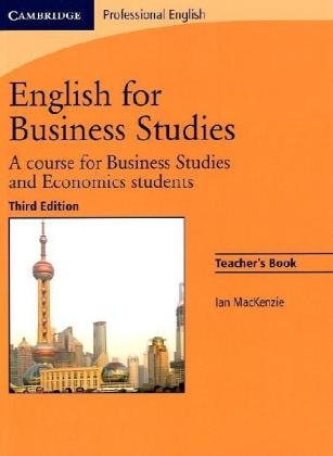  - English for Business Studies - Third Edition / Teacher's Book