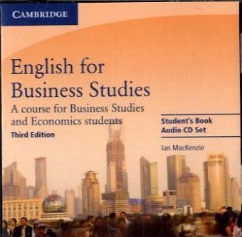  - English for Business Studies - Third Edition / 2 Audio-CDs