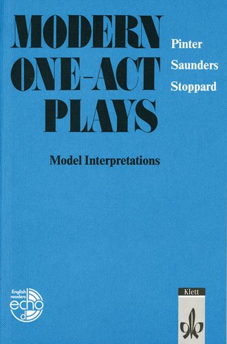  - Modern One-act Plays Model Interpretations