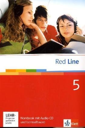  - Red Line. Unterrichtswerk für Realschulen: Red Line 5. Unterrichtswerk für Realschulen. Workbook mit Audio-CD und Lernsoftware 9. Schuljahr: BD 5