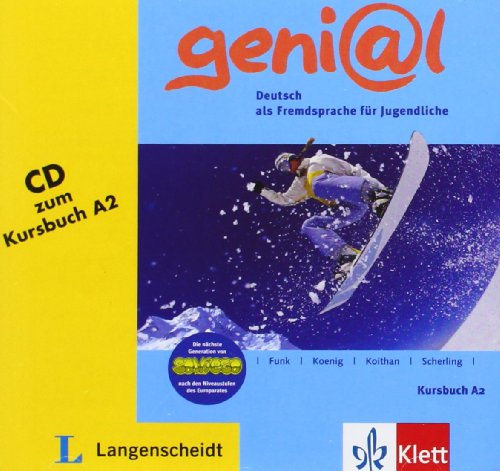  - geni@l A2 - Audio-CD zum Kursbuch A2: Deutsch als Fremdsprache für Jugendliche