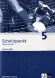  - Schnittpunkt Mathematik - Ausgabe für Baden-Württemberg: Schnittpunkt Mathematik 05. 9. Schuljahr. Arbeitsheft plus Lösungsheft. Ausgabe für Baden-Württemberg: BD 5