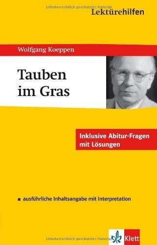  - Lektürehilfen Wolfgang Koeppen 