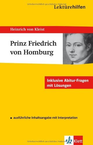  - Lektürehilfen Heinrich von Kleist 