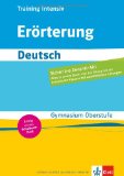  - Prüfungstraining Abitur - Deutsch: Textanalyse/Texterörterung: Prüfungstraining mit eingelegten Lösungen: Prüfungstraining 