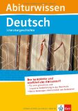  - Abiturwissen; Deutsch - Prosa, Drama, Lyrik