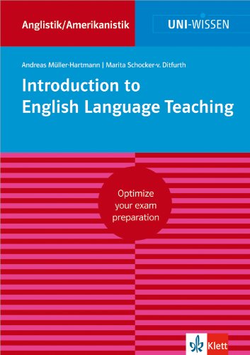  - Introduction to English Language Teaching