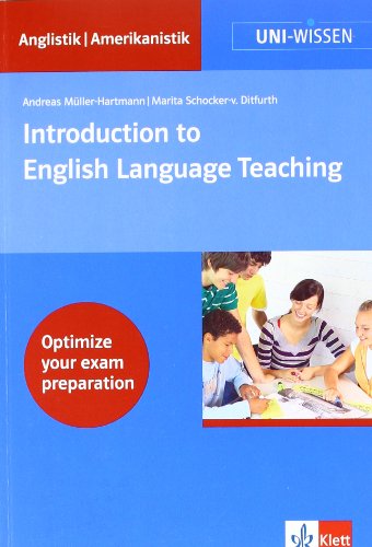  - Introduction to English Language Teaching