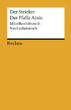  - Erzählungen, Fabeln, Reden: Mittelhochdeutsch/Neuhochdeutsch