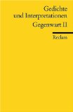  - Gedichte und Interpretationen / Gegenwart I: BD 6