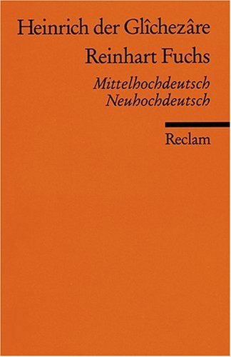  - Reinhart Fuchs: Mittelhochdt. /Neuhochdt.