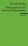  - Arbeitstechniken des literaturwissenschaftlichen Studiums