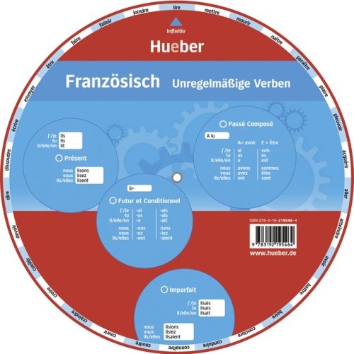  - Französisch - Unregelmäßige Verben: Wheel - Französisch - Unregelmäßige Verben