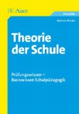  - Unterrichtsplanung: Prüfungswissen - Basiswissen Schulpädagogik