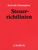  - Steuergesetze (ohne Fortsetzungsnotierung). Inkl. 165. Ergänzungslieferung