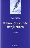 Walter, Tonio - Kleine Rhetorikschule für Juristen