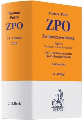  - ZPO: Zivilprozessordnung, FamFG, GVG, Einführungsgesetze, EG-Zivilverfahrensrecht, Rechtsstand: voraussichtlich 1. Juni 2010