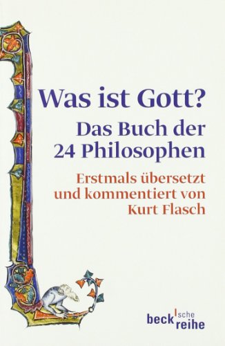  - Was ist Gott? Das Buch der 24 Philosophen