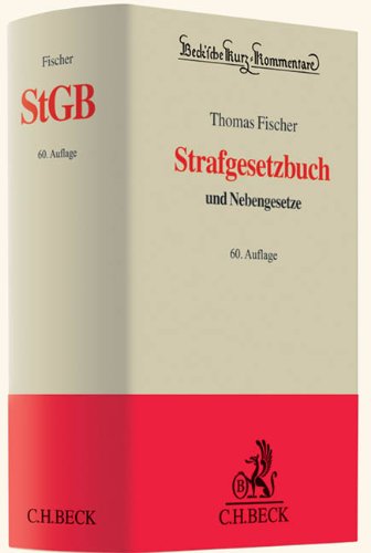  - Strafgesetzbuch: mit Nebengesetzen