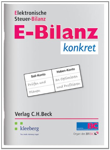  - E-Bilanz konkret