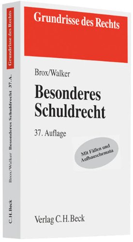  - Besonderes Schuldrecht