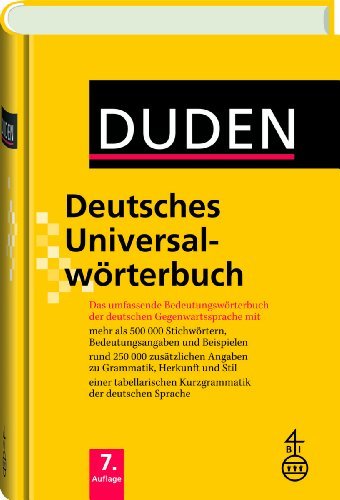  - Duden - Deutsches Universalwörterbuch: Das umfassende Bedeutungswörterbuch der deutschen Gegenwartssprache