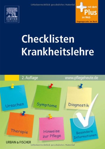  - Checklisten Krankheitslehre: mit www.pflegeheute.de - Zugang