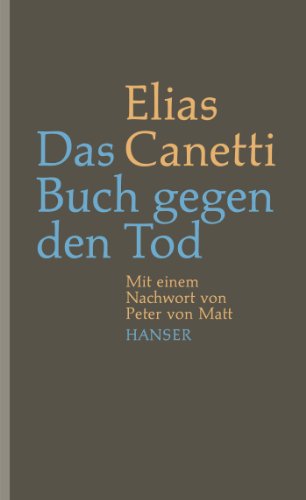 Canetti, Elias - Das Buch gegen den Tod