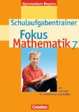  - Deutschbuch - Gymnasium Bayern: 7. Jahrgangsstufe - Schulaufgabentrainer mit Lösungen