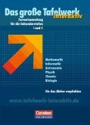  - Das große Tafelwerk interaktiv - Östliche Bundesländer und Berlin: Tafelwerk Mathematik, Informatik, Astronomie, Physik, Chemie, Biologie: ... Unterricht in den Sekundarstufen I und II