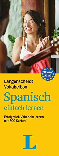  - Langenscheidt Vokabelbox Spanisch einfach lernen - Box mit Karteikarten: Erfolgreich Vokabeln lernen mit 800 Karten (Langenscheidt Vokabelbox einfach lernen)