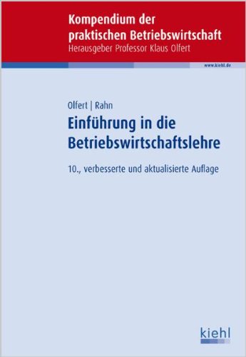  - Einführung in die Betriebswirtschaftslehre