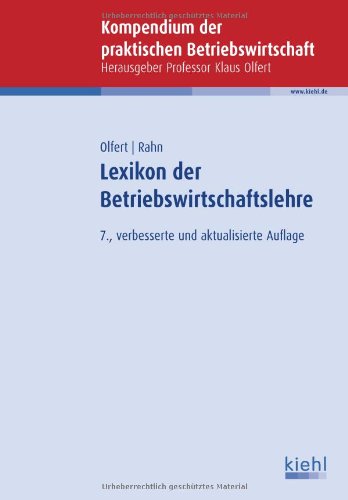  - Lexikon der Betriebswirtschaftslehre